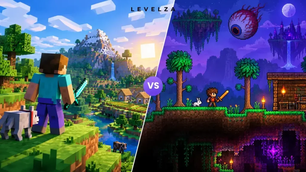 Minecraft vs Terraria: What's the Difference in 2026?