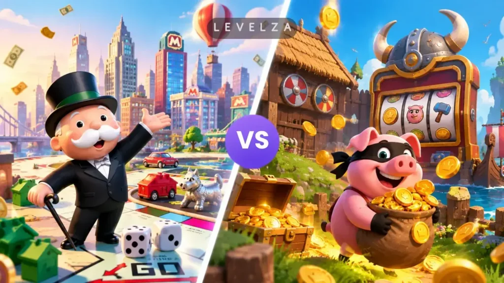 Monopoly GO vs Coin Master: What's the Difference?